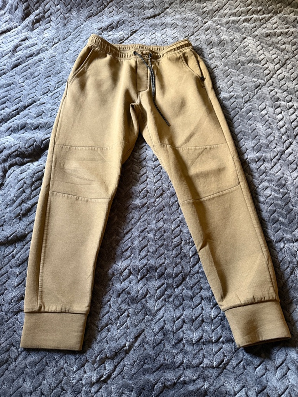 American Eagle Outfitters Men's Camel Drawstring Joggers Size Medium